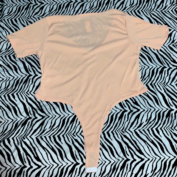 Ribbed Plunge short sleeve - Picture 2 of 2